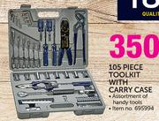 Topline 105 Piece Toolkit With Carry Case