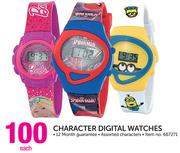 Character Digital Watches-Each