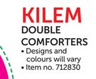 Kilem Double Comforters-Per Set