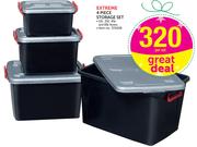 Extreme 4 Piece Storage Set-Per Set