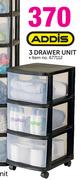 Addis 3 Drawer Unit
