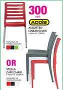 Addis Linear Chair Or Stella Cafe Chair-Each