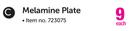Melamine Plate-Each