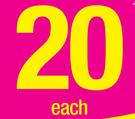 20 Pack Paper Serviettes-Each