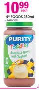 Purity 4th Foods Assorted-250ml