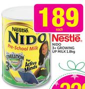 Nido 3+ Growing Up Milk-1.8kg