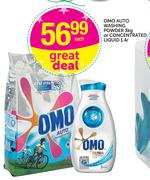 Omo Auto Washing Powder-3kg Or Concentrated Liquid-1.4ltr Each