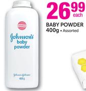 Johnson's Baby Powder Assorted-400g