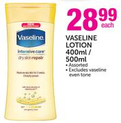 Vaseline Lotion-400ml/500ml Each
