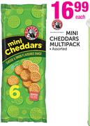 Bakers Mini Cheddars Multipack Assorted-Each