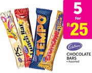 Cadbury Chocolate Bars Assorted-5nos