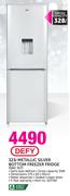 Defy 323ltr Metallic Silver Bottom Freezer Fridge(DAC517)