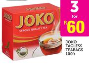 Joko Tagless Teabags-3x100's Pack