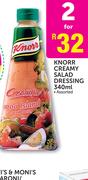 Knorr Creamy Salad Dressing Assorted-2x340ml