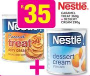 Nestle Caramel Treat 360g+ Dessert Cream 290g