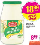 Crosse & Blackwell Mayonnaise-750g Each
