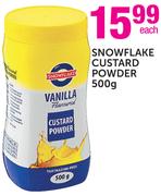 Snowflake Custard Powder-500g Each