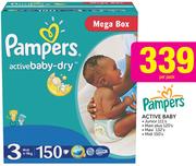 Pampers Active Baby-Per Pack