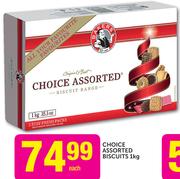 Choice Assorted Biscuits-1Kg Each