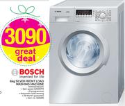 Bosch 6kg Silver Front Load Washing Machine WAB2026SZA