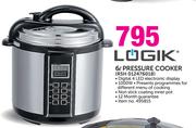 Logik 6L Pressure Cooker RSH 012476018
