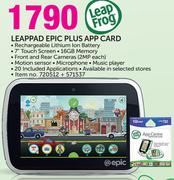 Leap Frog Leappad Epic+ App Card