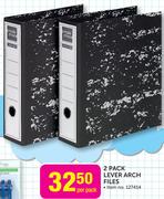 Simple Choice 2 Pack Lever Arch Files-Per Pack