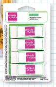 Simple Choice 4 Pack Plastic Erasers