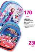 Medium Character Backpacks SM15-105-Each