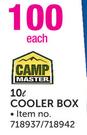Camp Master 10L Cooler Box-Each