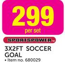 Sportspower 3x2FT Soccer Goal-Per Set