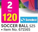 Sondico Soccer Ball SZ5-2s