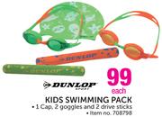 Dunlop Kids Swimming Pack-Each