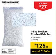 Fusion Home 16Kg Medium Crushed Pebbles (783790)-Each