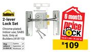 Builders 2 Lever Lock Set (418113)