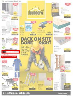 Builders Inland : Back On Site Done Right (13 January - 2 March 2026), page 1