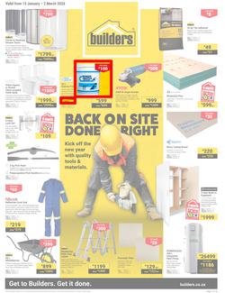 Builders Inland : Back On Site Done Right (13 January - 2 March 2026), page 1