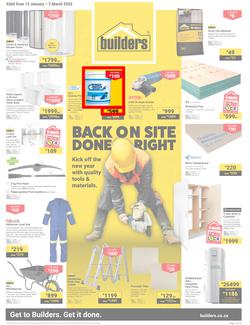 Builders Inland : Back On Site Done Right (13 January - 2 March 2026), page 1