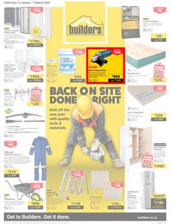 Builders Inland : Back On Site Done Right (13 January - 2 March 2026), page 1