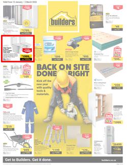 Builders Inland : Back On Site Done Right (13 January - 2 March 2026), page 1