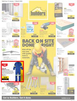 Builders Inland : Back On Site Done Right (13 January - 2 March 2026), page 1