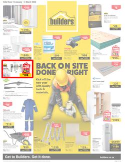 Builders Inland : Back On Site Done Right (13 January - 2 March 2026), page 1