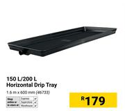 150L/200L Horizontal Drip Tray 1.6m x 600mm (46733)