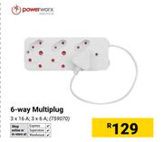 Power Worx 6 Way Multiplug (759070)