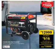 Steco 4 Stroke Auto Start Generator 7500W (785330)