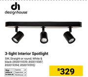 Designhouse 3-Light Interior Spotlight 