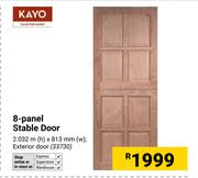 Kayo 8-Panle Stable Door 2.032m(h) X 813mm(w) 33730