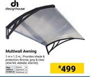 Design House Multiwall Awning 1m X 1.2m 454749, 468484, 454745