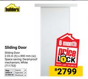 Builders Sliding Door 2.05m(h) X 890mm(w) 711753