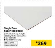 Single Face Supawood Board (Raw) 558189